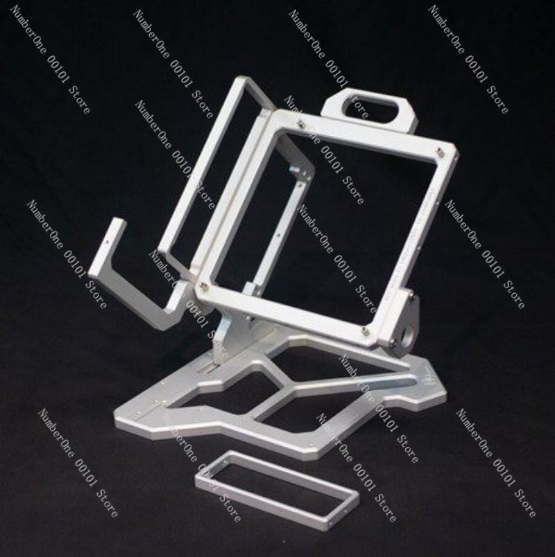 Aluminum Open Frame Test Bench Water Cooling - アルミニウム製オープンフレームMini ITXケース オープンエアテストベンチ ATX/SFX PSU対応 360mm
