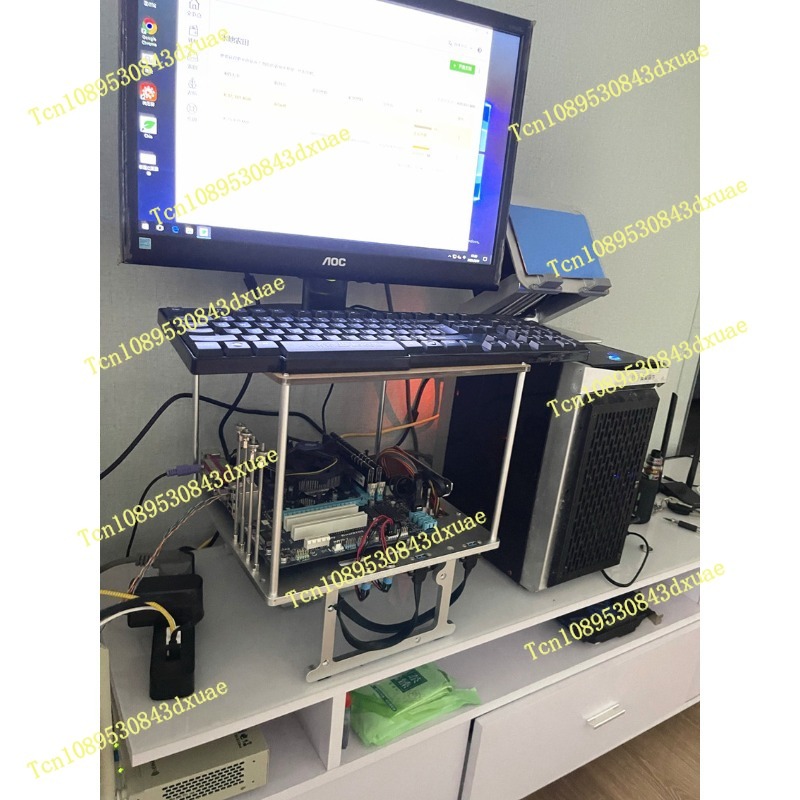 オープンフレームアルミ製コンピューターケース、MATXマザー - Aluminum Open Frame Test Bench Water Cooling のレビューと価格